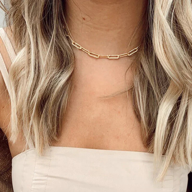 Collar Cadena Elegante | Oro