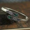 Elegante Smaragd Armband