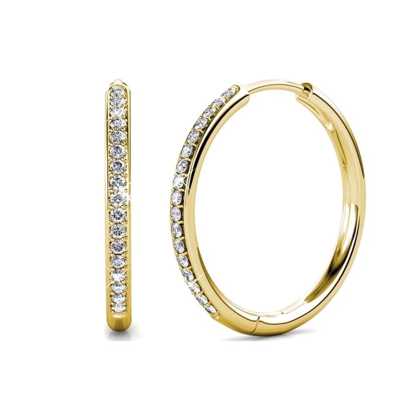 Pendientes Pavé Diana | Oro