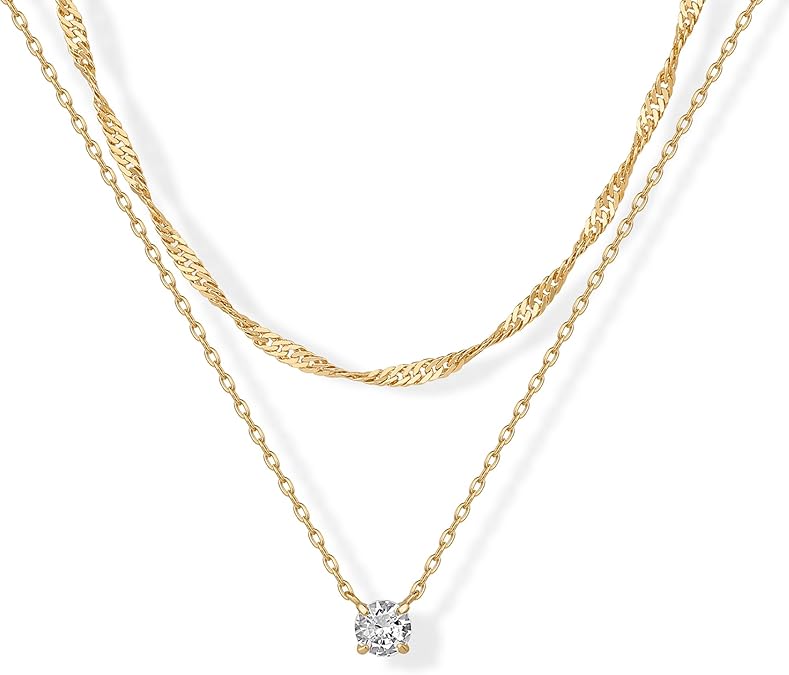 Collar Doble Esplendor | Oro