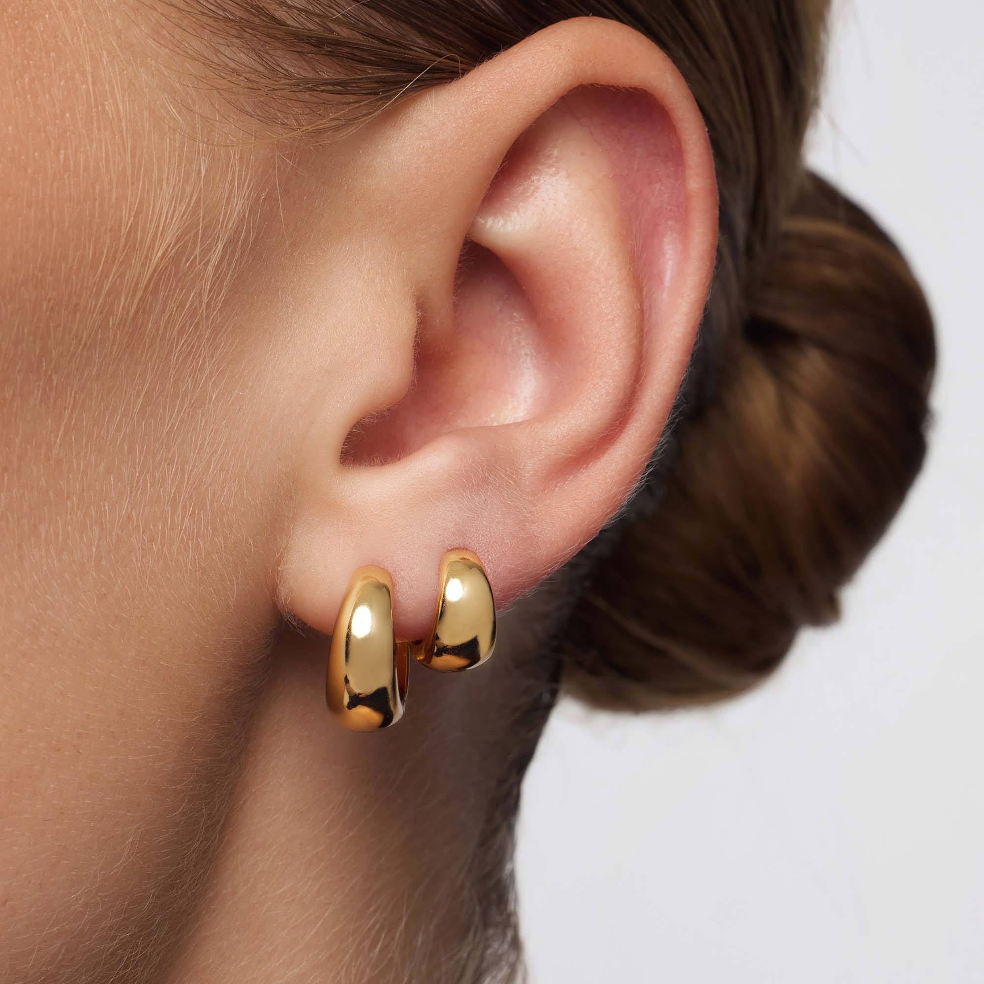 Pendientes Aros Elegantes | Oro