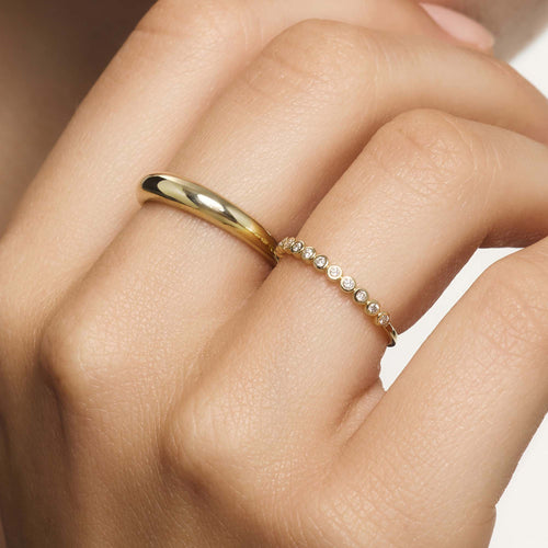 Anillo Domo Elegante | Oro