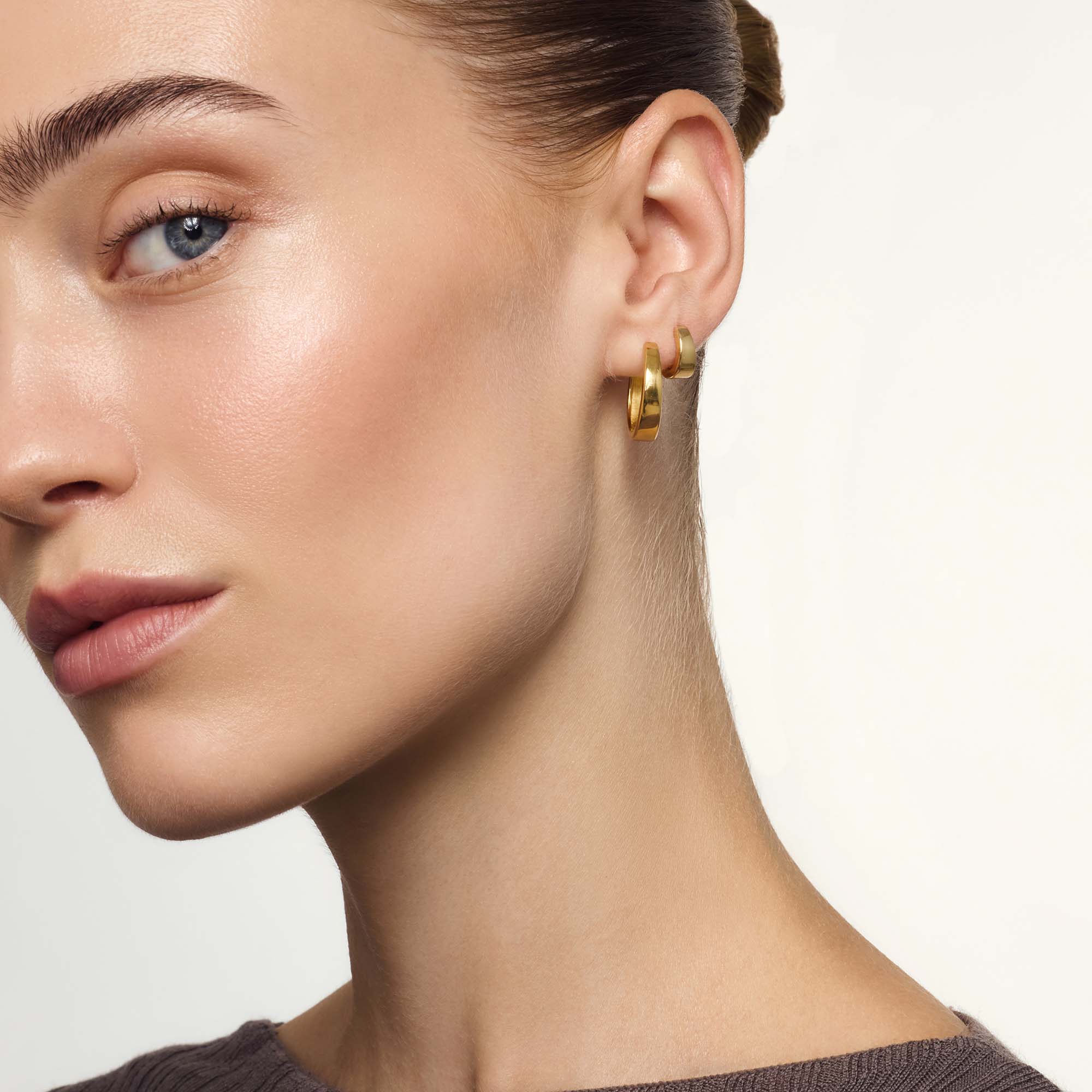 Pendientes Argolla Gia | Oro
