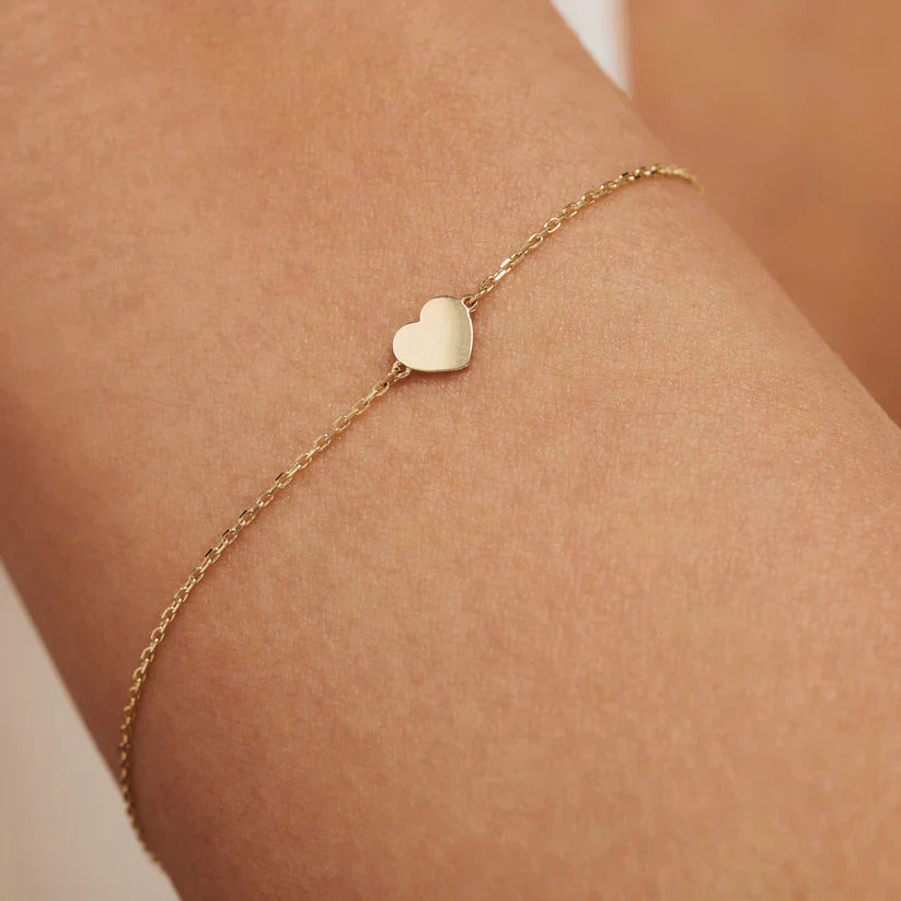 Pulsera Oriana Corazón | Oro
