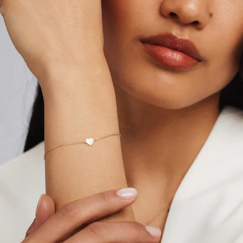 Pulsera Oriana Corazón | Oro