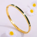 Pulsera Esmeralda Cielo