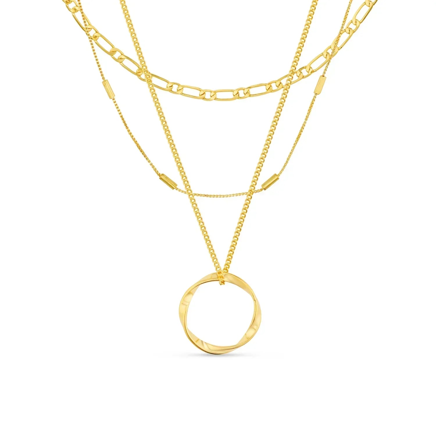 Collar Tres Vueltas | Oro