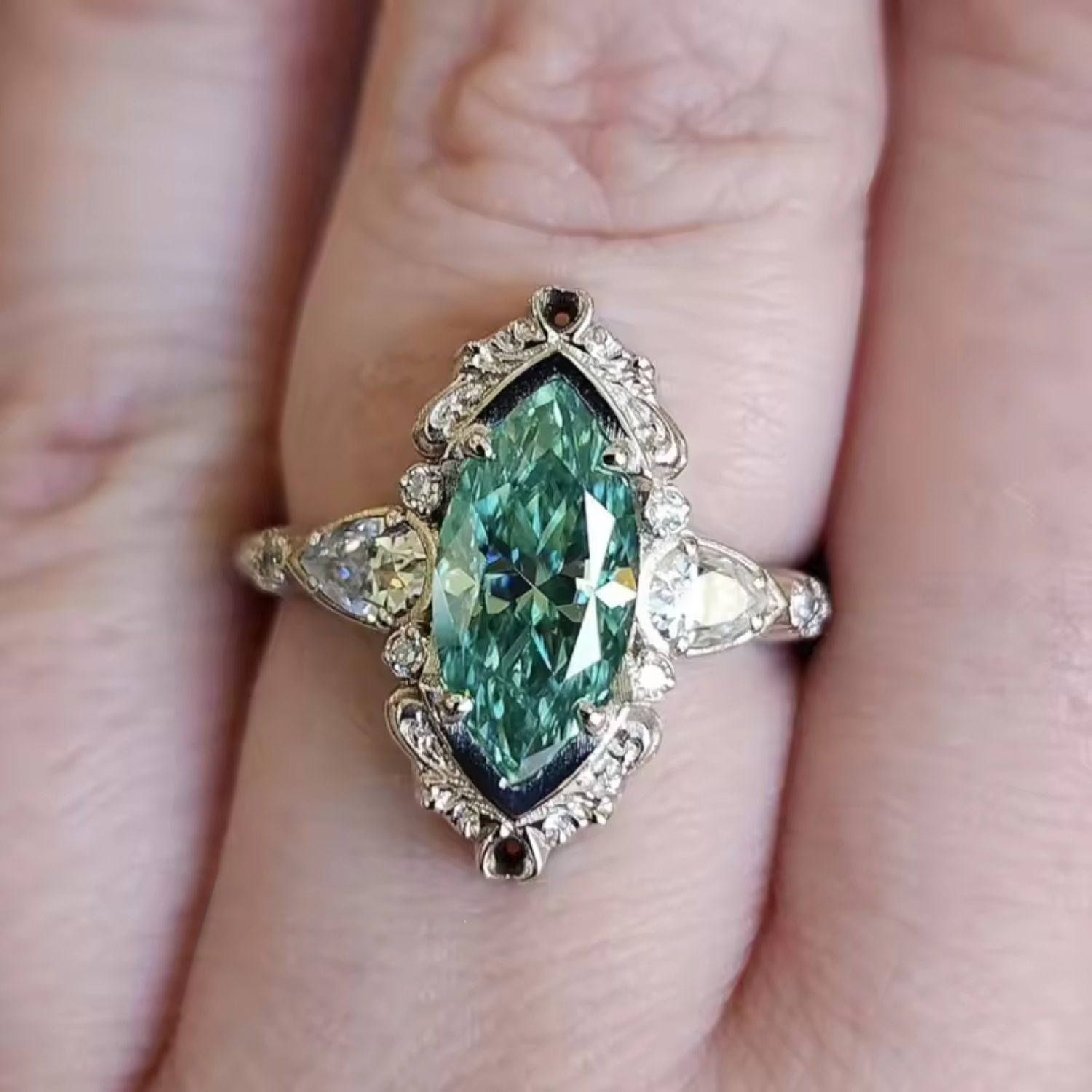Markiezin Smaragd Ring