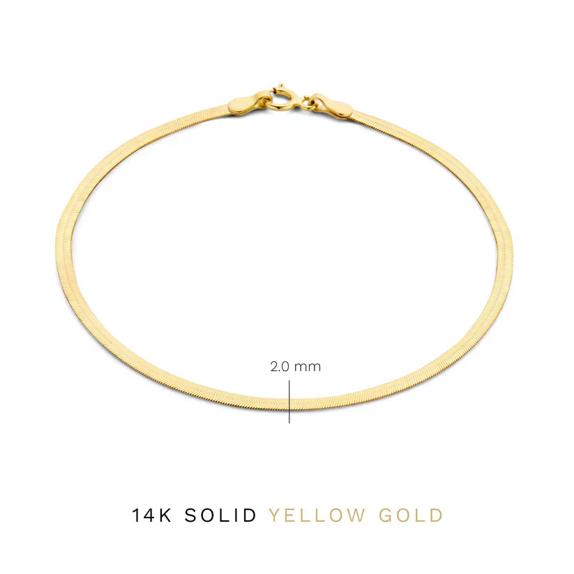 Pulsera Serpiente Dorada | Oro