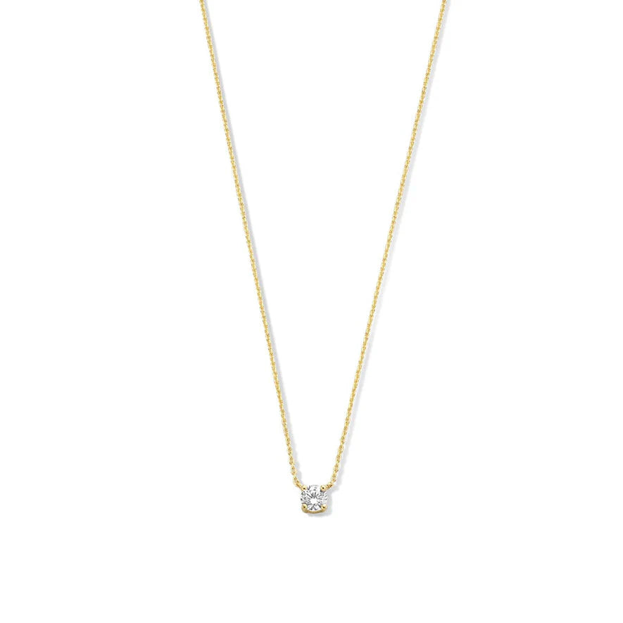 Collar Cléa Piedra Moissanite | Oro