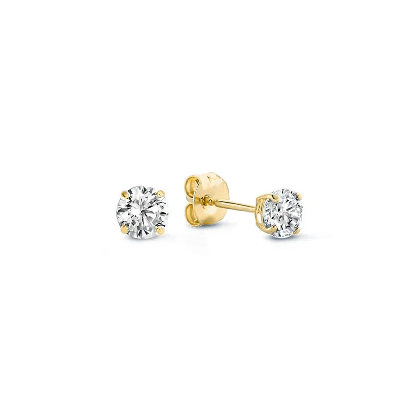 Pendientes Piedras Luna | Oro